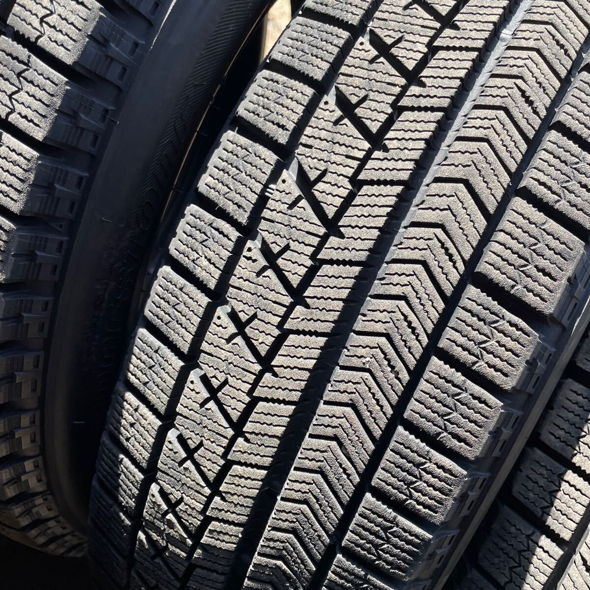 ブリヂストンVRX 155/65R14 4本セット 20年式 バリ山の画像4