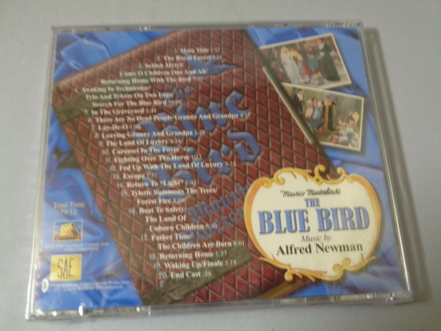 アルフレッド・ニューマン「青い鳥」20曲入り・未開封・CD_画像3