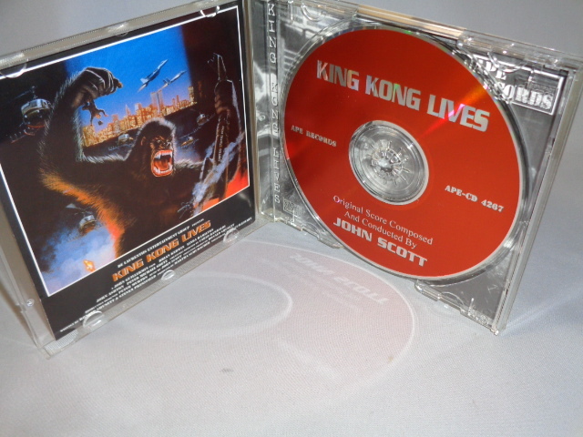 ジョン・スコット「キングコング２」・22曲入りスコア盤CDの画像2