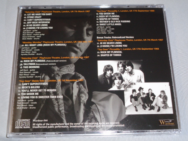 JEFF BECK GROUP/BBC SESSIONS 1967-1968　CD_画像3