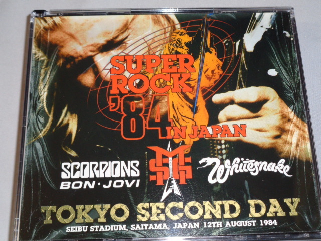 SUPER ROCK JAPAN 1984（MSG,SCORPIONS,BON JOVI, WHITESNAKE） TOKYO SECOND DAY 5CD―BOXの画像1