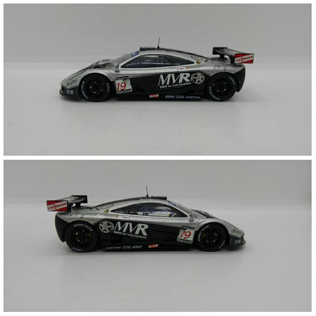 ケース無し 1/43 マクラーレン F1 GTR MVR 1997年 FIA・GT選手権 イクソ ixo ヘコルサ別注 HEK012D McLarenの画像1