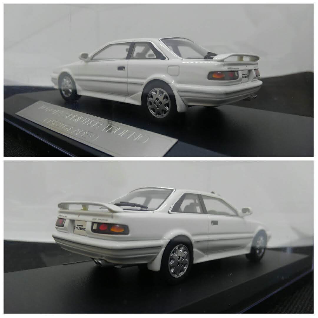 AE92 1/43 スプリンター トレノ GT APEX 1987 スーパーホワイトII インターアライド ハイストーリー ハイ・ストーリー Hi Story HS036SP1