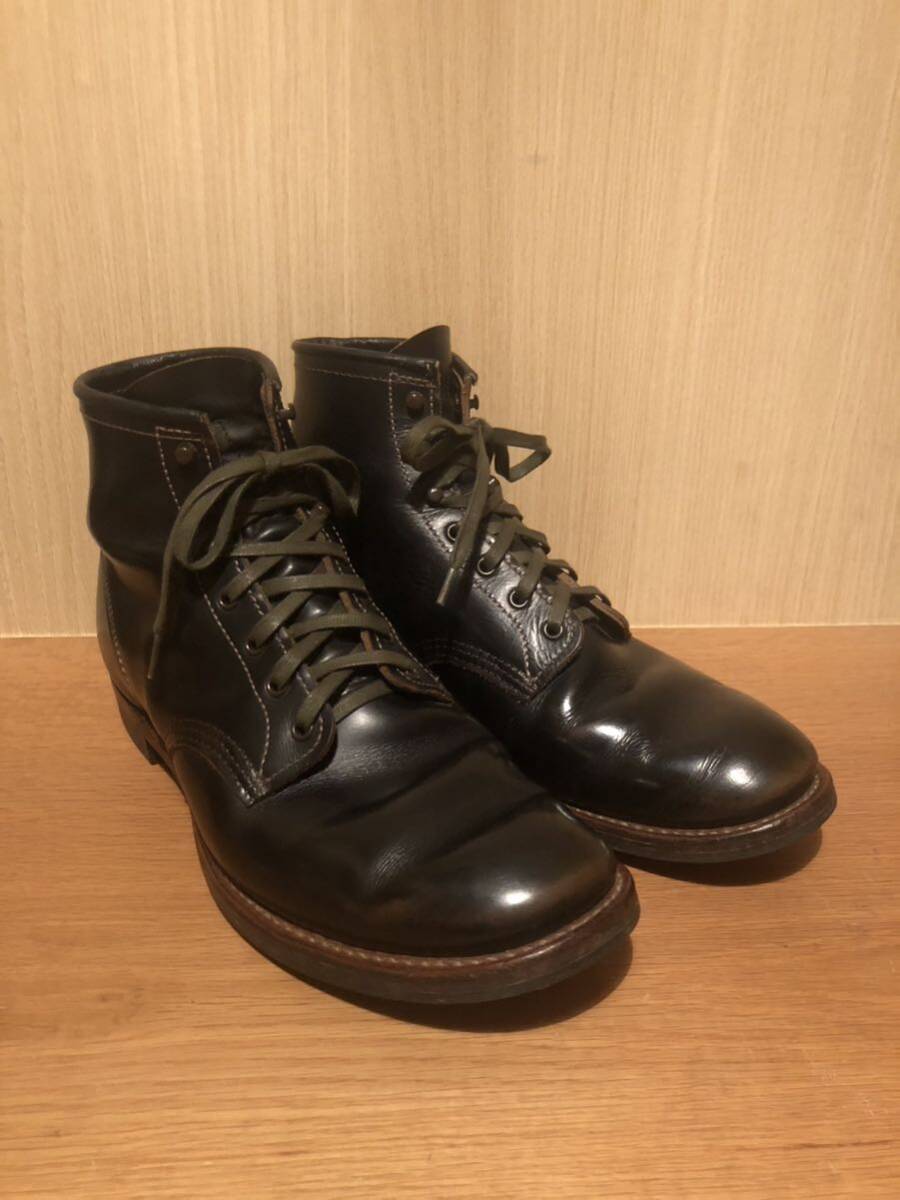 1円スタート REDWING ベックマンフラットボックス 9060 クロンダイク 茶芯 入手困難 レッドウィング ブーツ の画像1