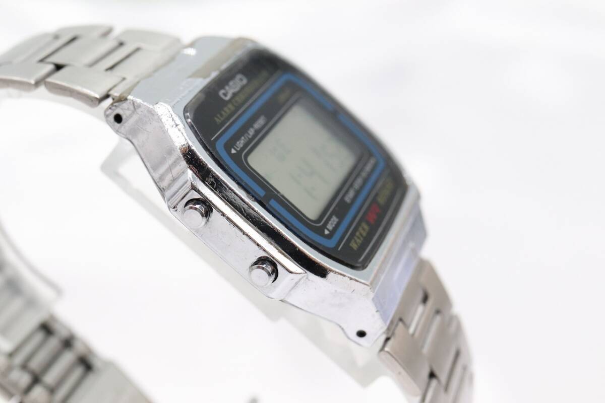 【W131-1】動作品 CASIO カシオ デジタル 腕時計 A164W メンズ【送料全国一律185円】_画像5