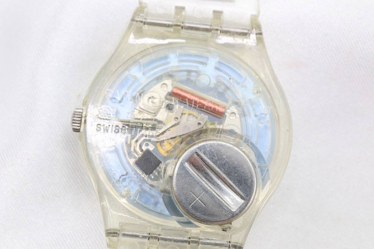 【W138-8】動作品 電池交換済 Swatch スウォッチ SWISS AG2000 腕時計 メンズ【送料全国一律185円】_画像8