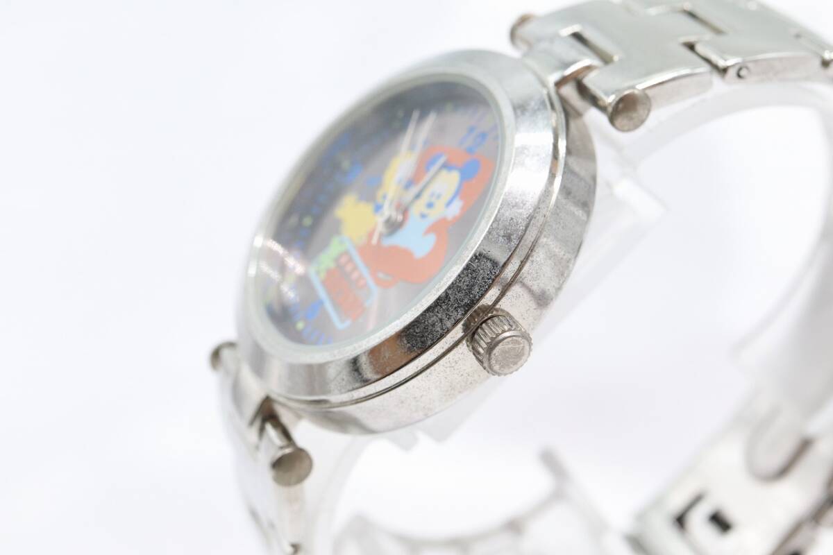 [W139-39] рабочий товар батарейка заменен T&G DISNEY Disney baby Mickey наручные часы мужской [ стоимость доставки единый по всей стране 185 иен ]