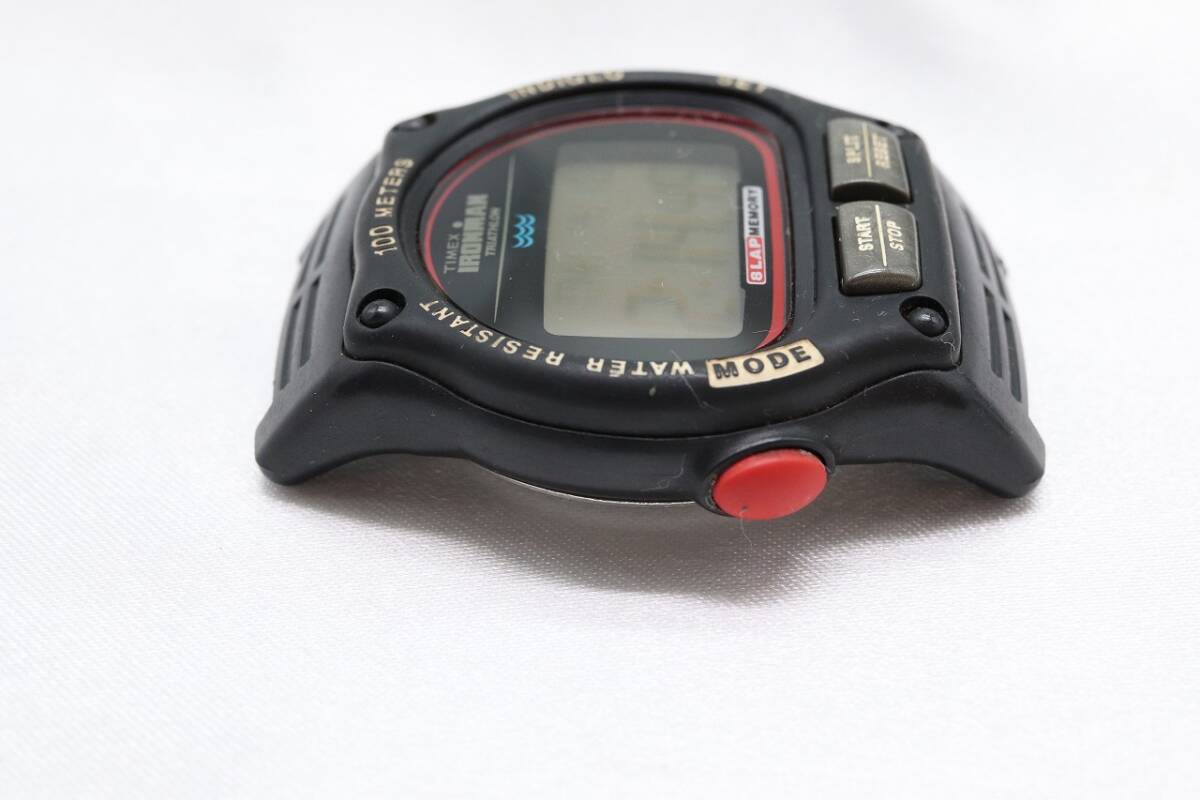 【W139-55】動作品 電池交換済 TIMEX IRONMAN タイメックス アイアンマン デジタル 腕時計 フェイスのみ D386.694 メンズの画像4