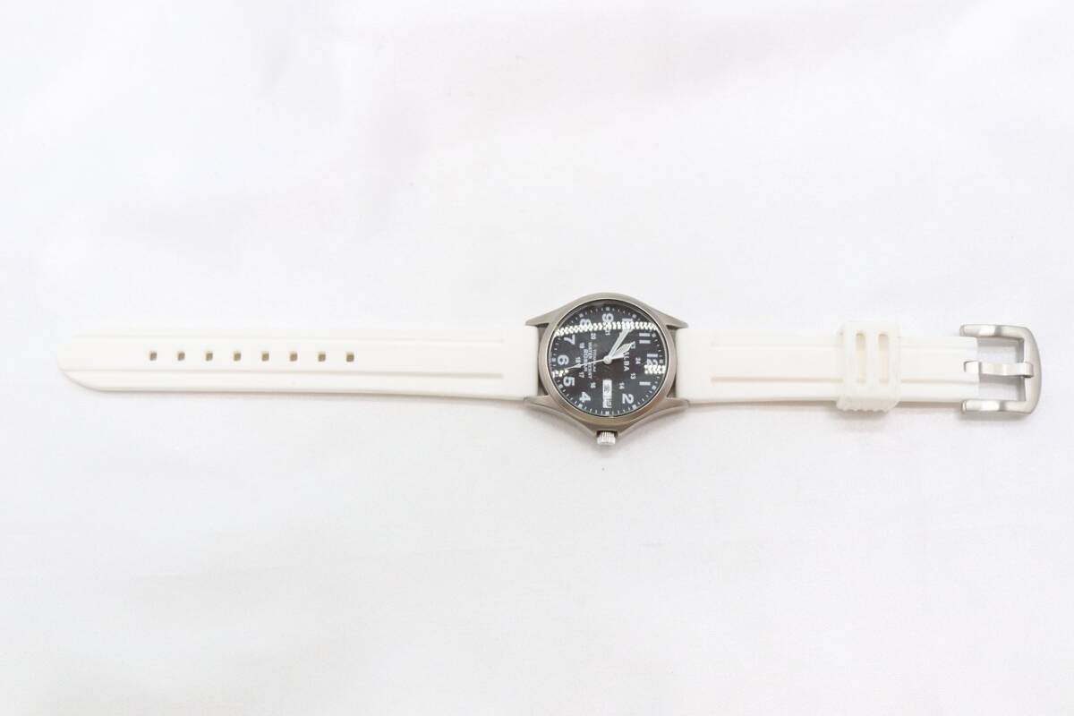 【W140-8】動作品 電池交換済 SEIKO ALBA TITANIUM セイコー アルバ チタニウム 腕時計 7N43-0AE0 メンズ【送料全国一律185円】の画像6