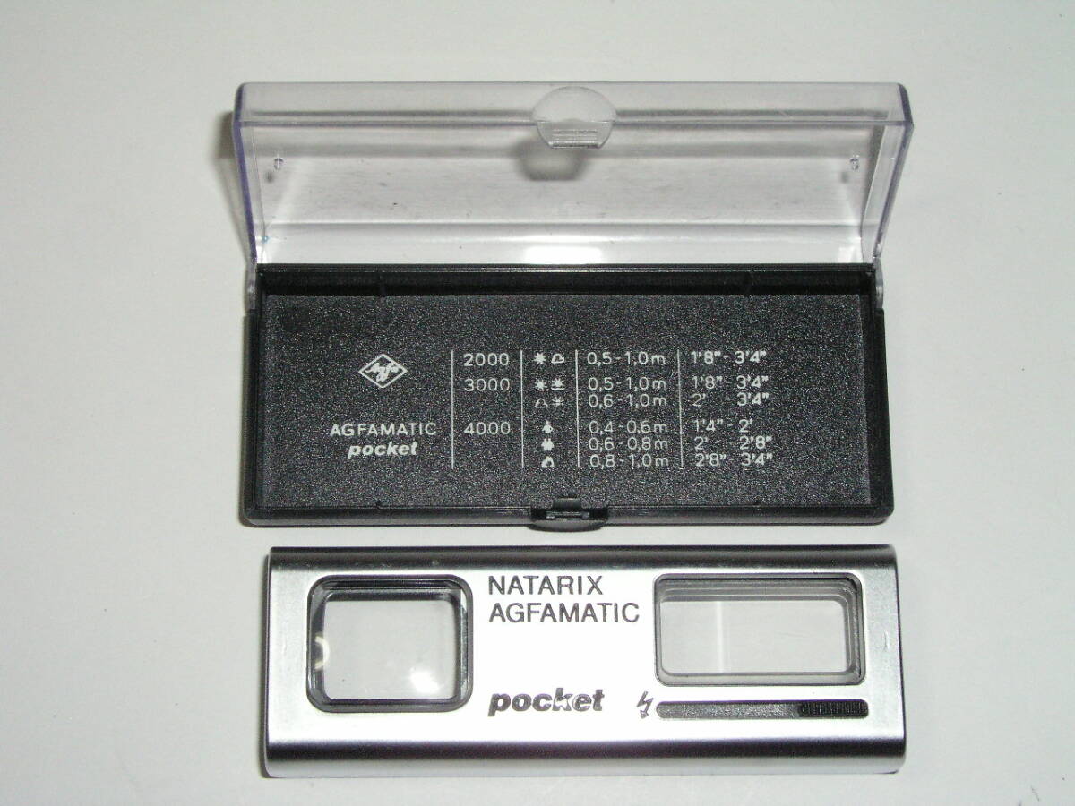 6074** Agfa NATARIX AGFAMATIC Pocket,AUTO UP( close-up ) lens *