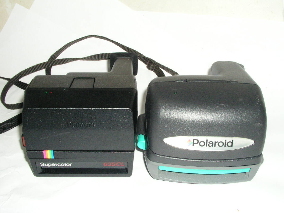 6102● Polaroid 637 + Supercolor 635CL、ポラロイドインスタントカメラ 2台で ●の画像4