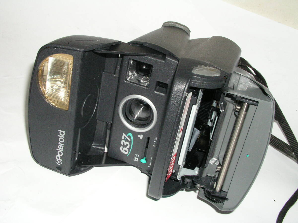 6102● Polaroid 637 + Supercolor 635CL、ポラロイドインスタントカメラ 2台で ●の画像7