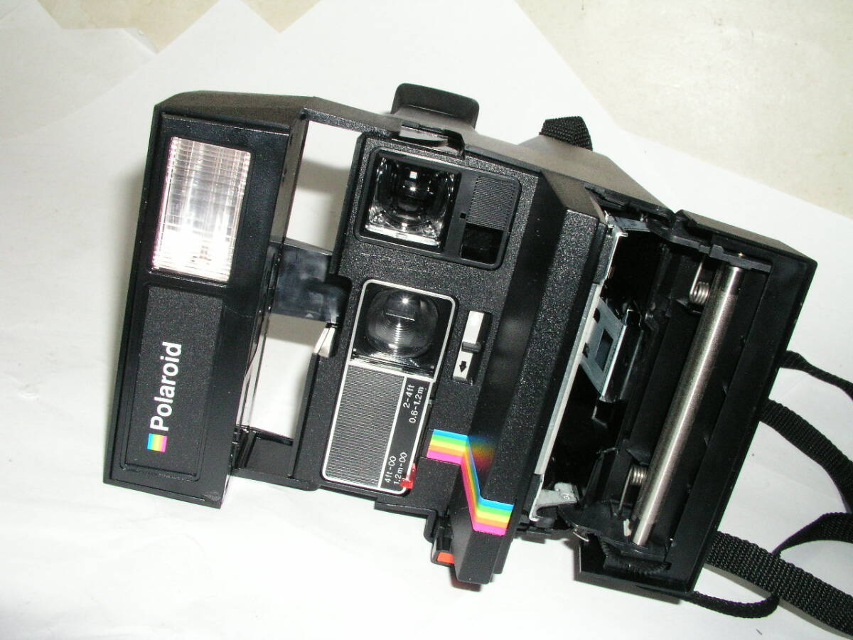 6102● Polaroid 637 + Supercolor 635CL、ポラロイドインスタントカメラ 2台で ●の画像8