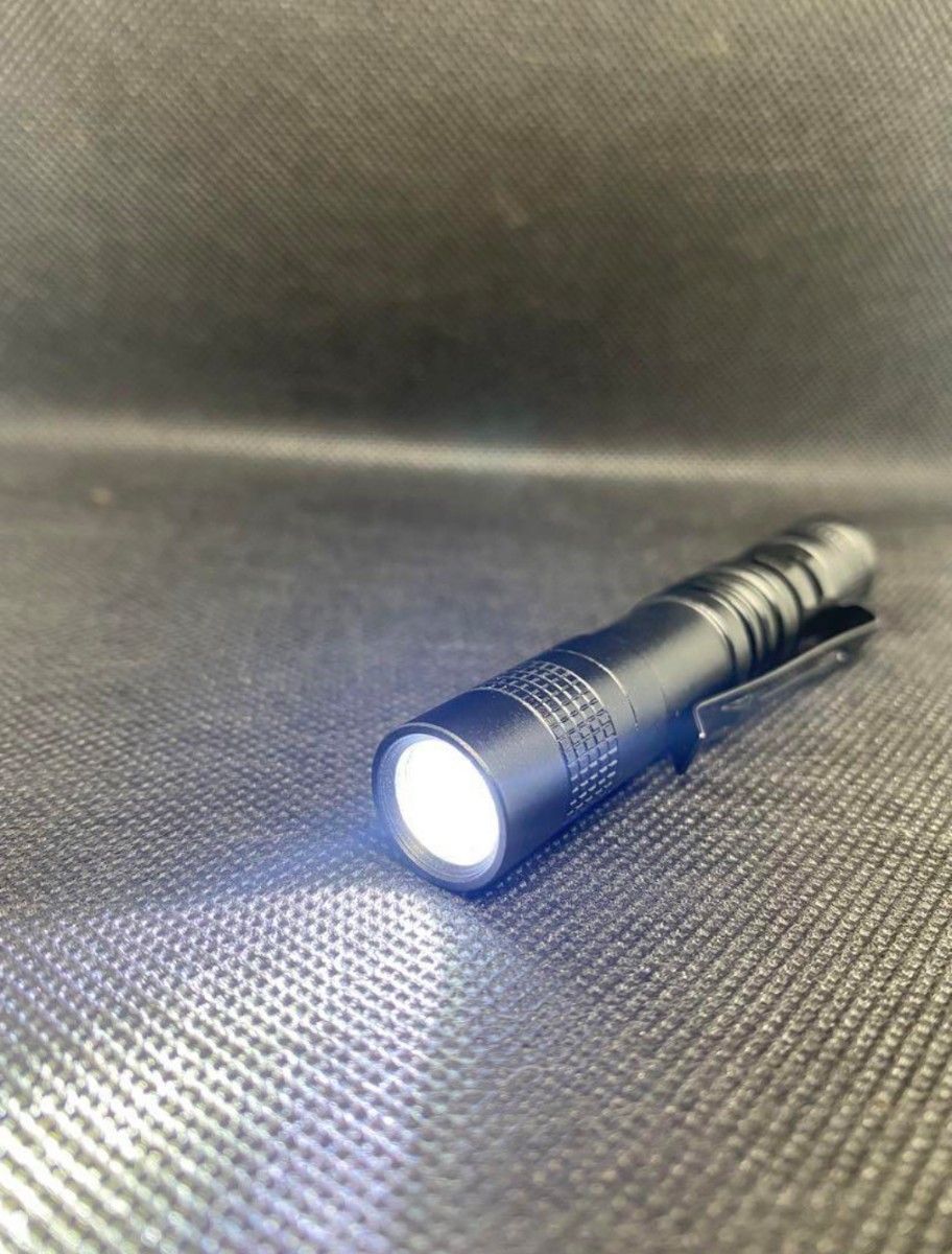 【耐衝撃】アルミニウム 超小型ペンライトLED照明 最軽量19g  8cm 防災
