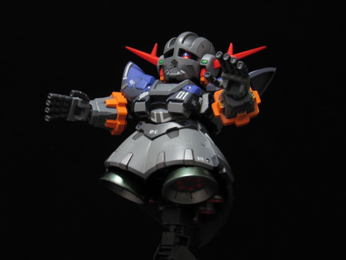 機動戦士ガンダム モビリティジョイントガンダム パーフェクトジオング 塗装済み完成品 ガンプラ 全塗装 赤い彗星 シャア専用 MSN-02_画像8