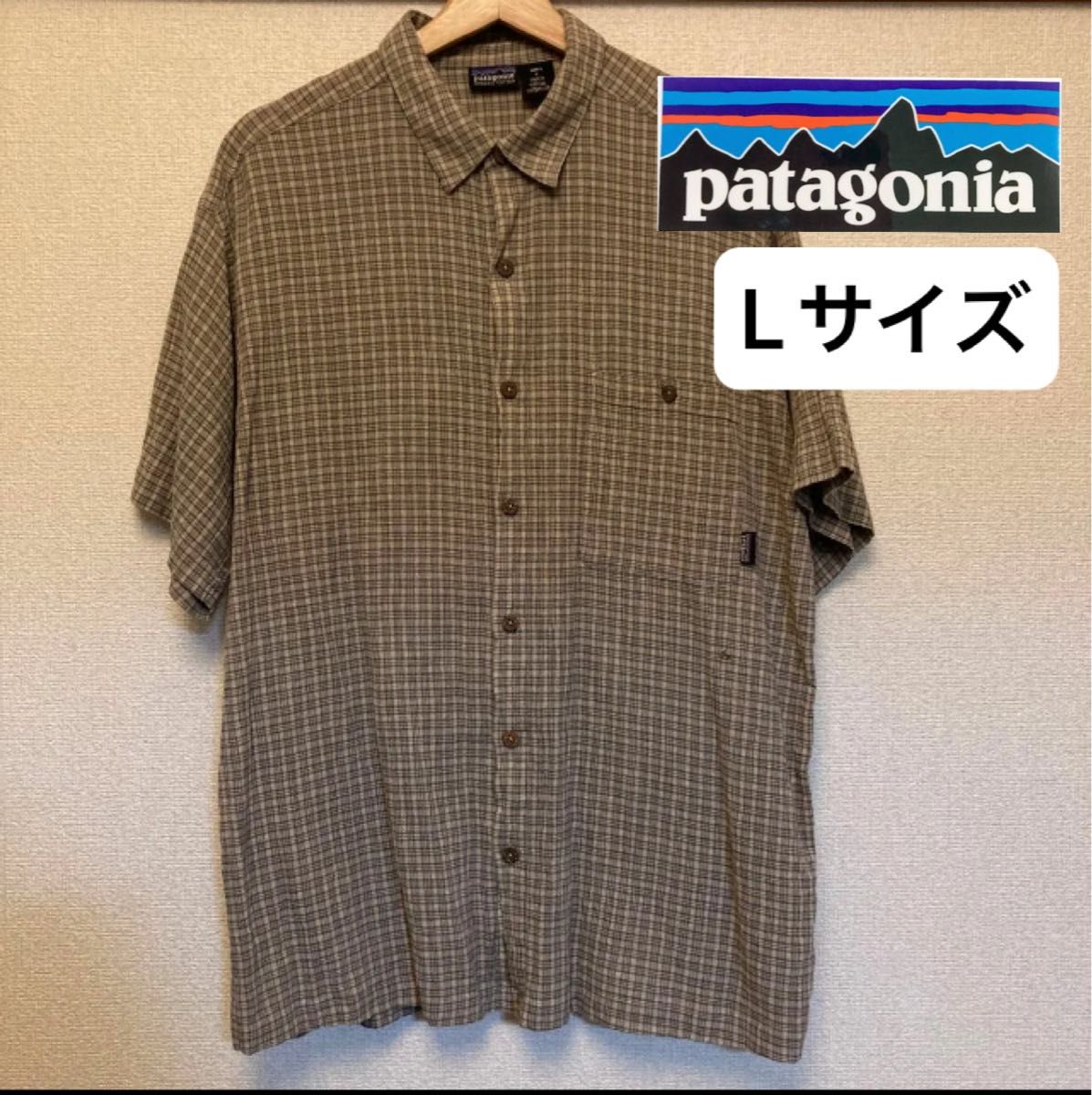 パタゴニア オーガニックコットン半袖シャツ OLD 半袖 チェック パタゴニア オーガニックコットン半袖シャツ OLD 半袖 チェック