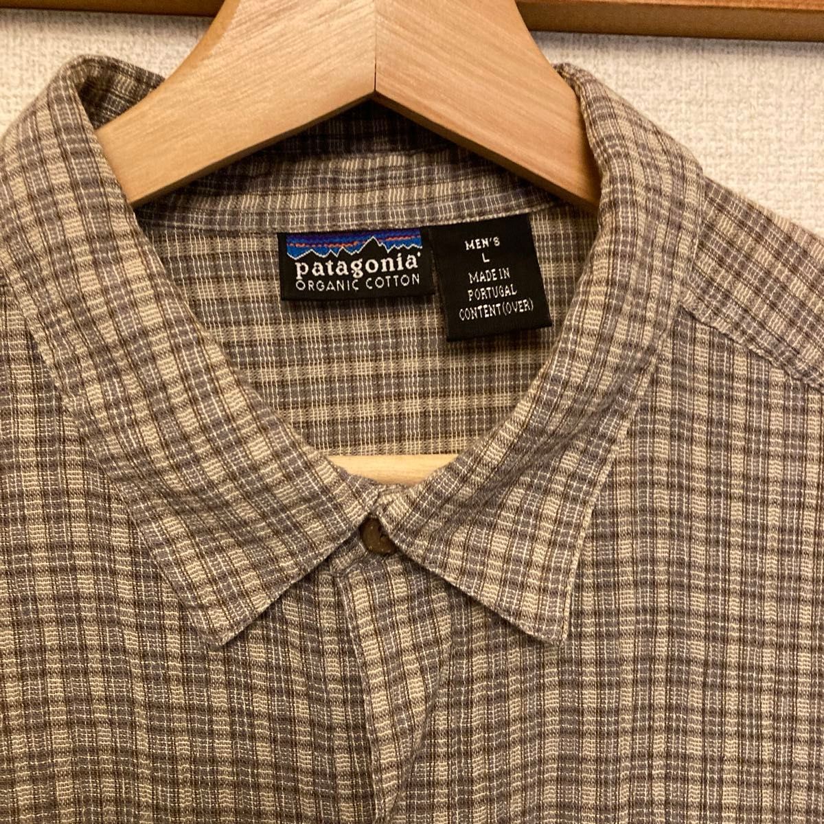 パタゴニア オーガニックコットン半袖シャツ OLD 半袖 チェック パタゴニア オーガニックコットン半袖シャツ OLD 半袖 チェック