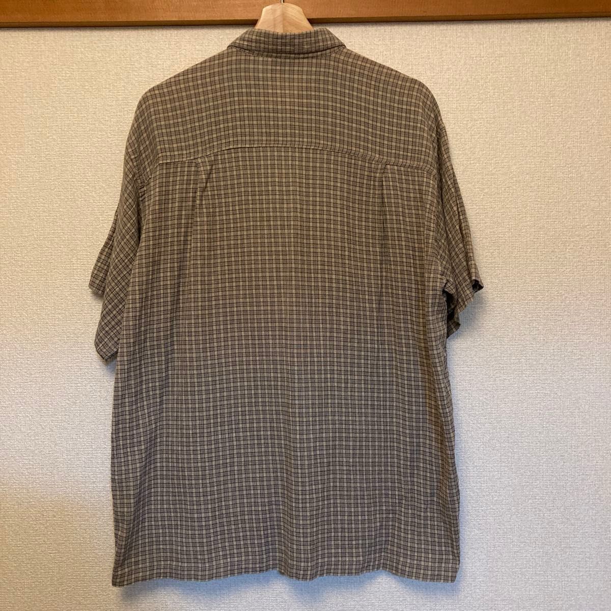 パタゴニア オーガニックコットン半袖シャツ OLD 半袖 チェック パタゴニア オーガニックコットン半袖シャツ OLD 半袖 チェック