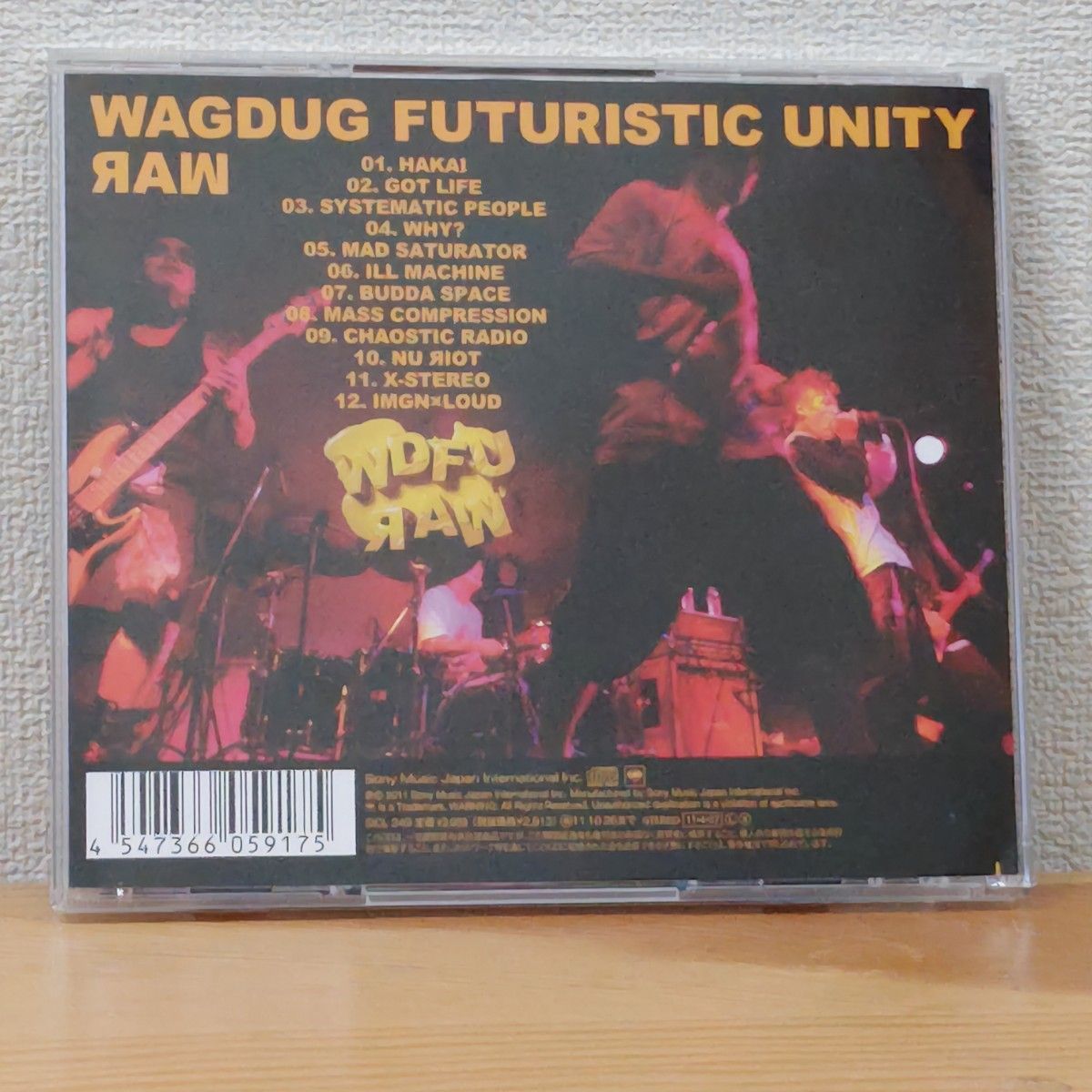 WAGDUG FUTURISTIC UNITY / ЯAW（国内盤CD）