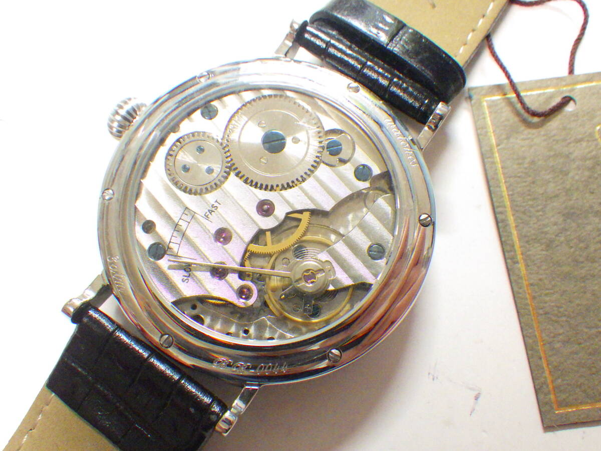 ビーバレル 手巻き スモールセコンド腕時計 BB-0044 #421の画像2