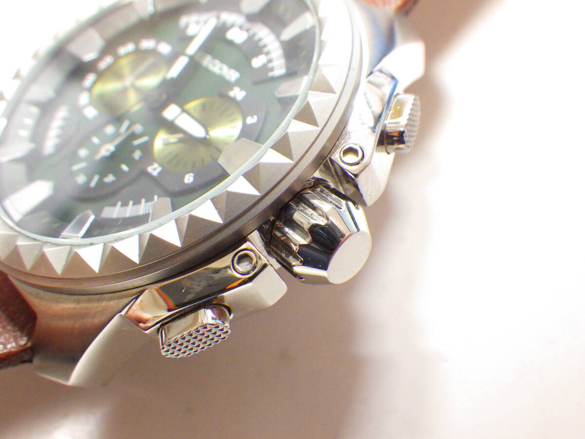 エンジェルクローバー クロノグラフ腕時計 RG46SGR-BR #531の画像5
