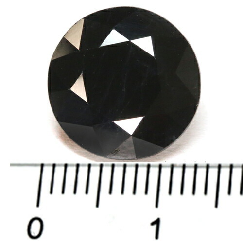 【スプリングセール45980円から２５％割】ブラックサファイア 宝石 ルース １０．４３ＣＴ_画像4