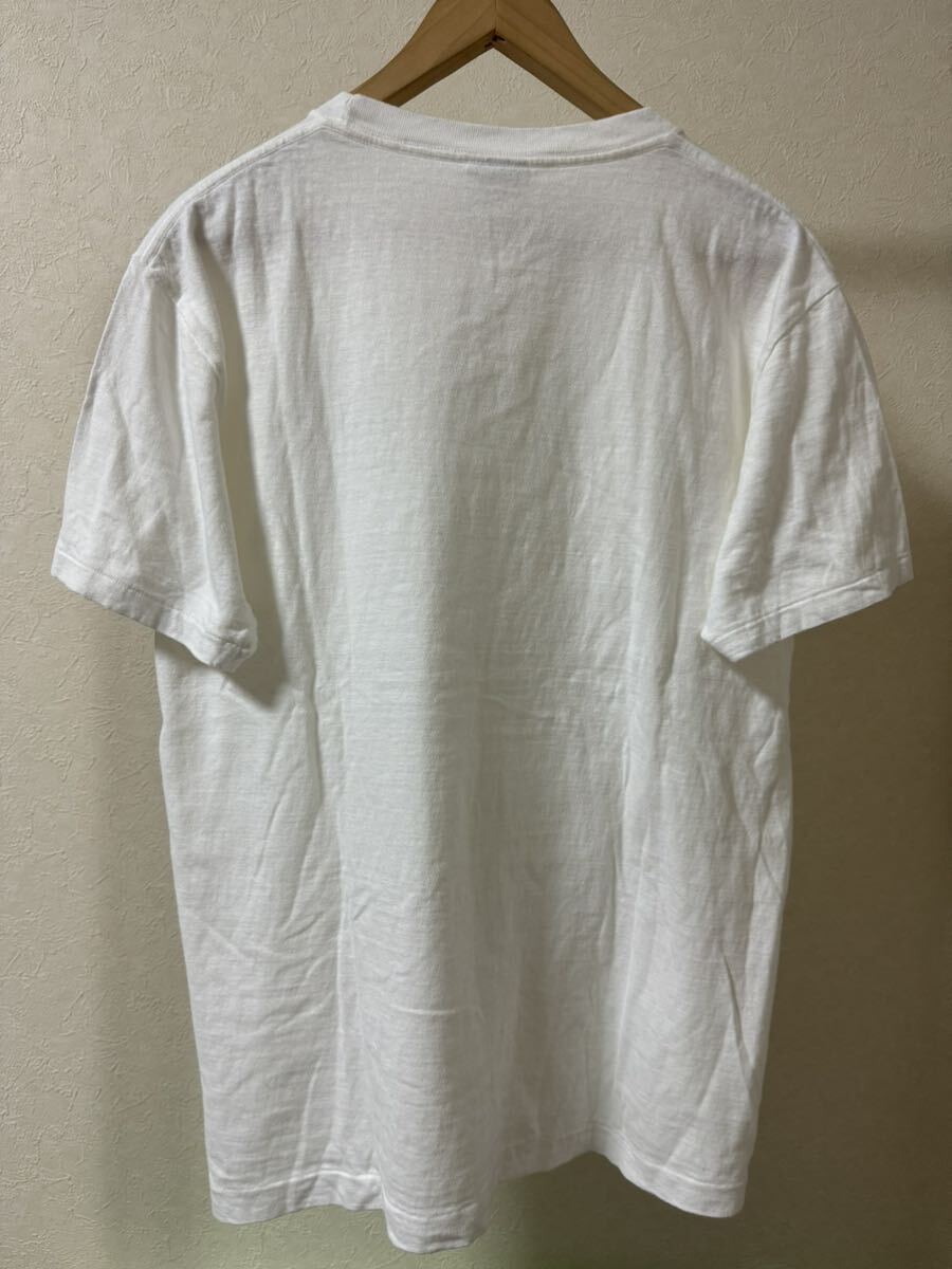 STANDARD CALIFORNIA RHC Ron Herman スタンダード カリフォルニア ロンハーマン Logo Tee Tシャツ 刺繍 スタカリ 白 ホワイト 半袖 の画像2
