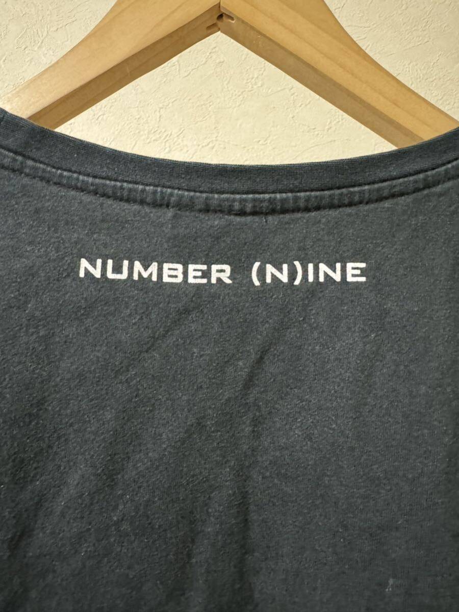 NUMBER (N)INE×MARLBORO ナンバーナイン×マルボロ ロゴ T-シャツ 半袖 プリント ブラック 黒 Tee size Free_画像4