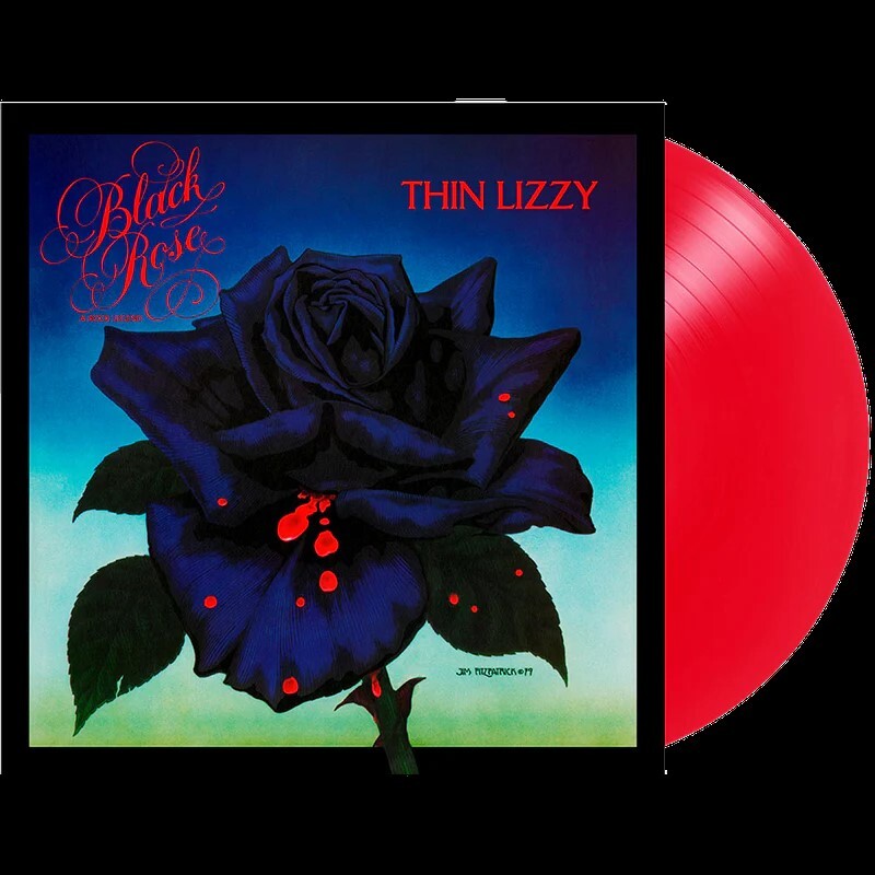 ♪未開封シールド/限定盤♪Thin Lizzy - Black Rose (A Rock Legend) (Red Vinyl)/180g重量盤/Gary Moore_画像1