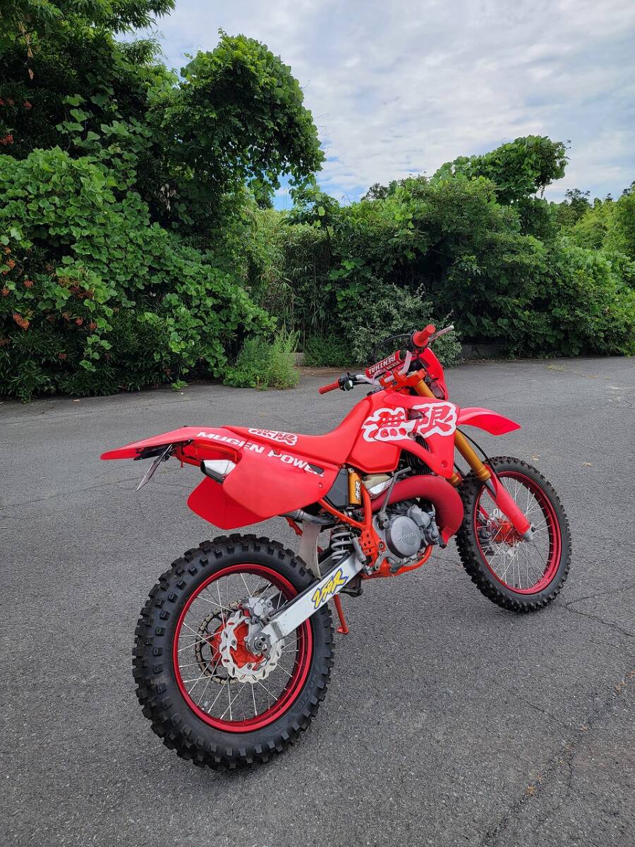 激レア 1994年式 HONDA CRM250R 6速 ホンダ 実動車 ベース車 2スト VMX オフロード 旧車 ビンテージトレール ビンテージモトクロス の画像5