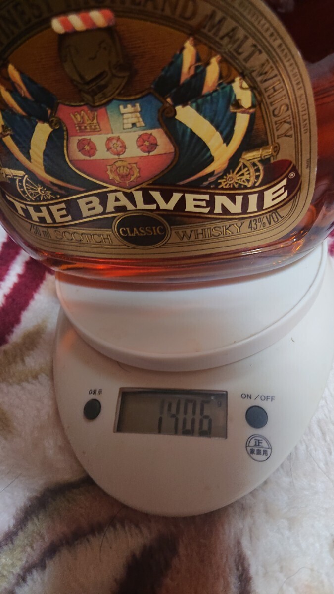 【箱付】BALVENIE バルヴェニー クラシック 1892 スコッチウイスキー 750ml 古酒 シングルモルト ウイスキー_画像5