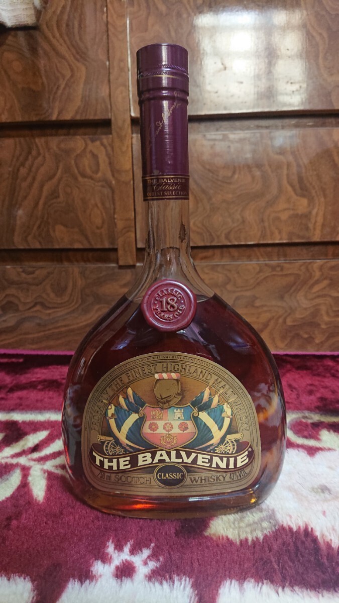 【箱付】BALVENIE バルヴェニー クラシック 1892 スコッチウイスキー 750ml 古酒 シングルモルト ウイスキー_画像1