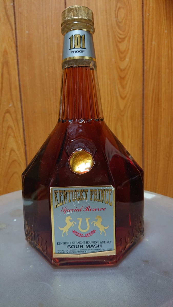 ENTUCKEY PRINCE Special Reserve SOUR MASH 750ml 50.5% ケンタッキープリンス 未開栓 古酒 レアの画像1