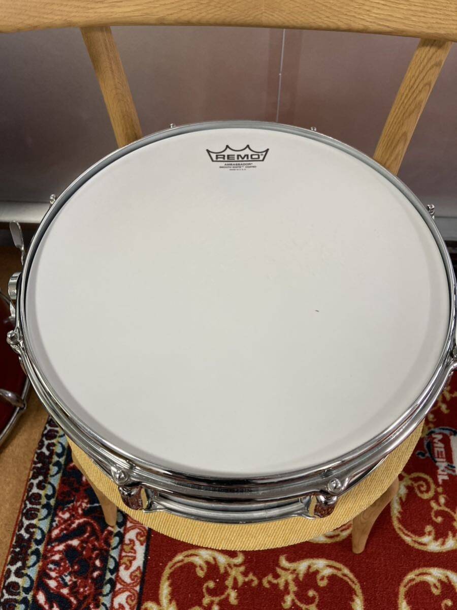 60's Slingerland Gene Krupa SoundKing 8Lugs クローム オーバー ブラス スネア 14×5 スリンガーランドの画像6