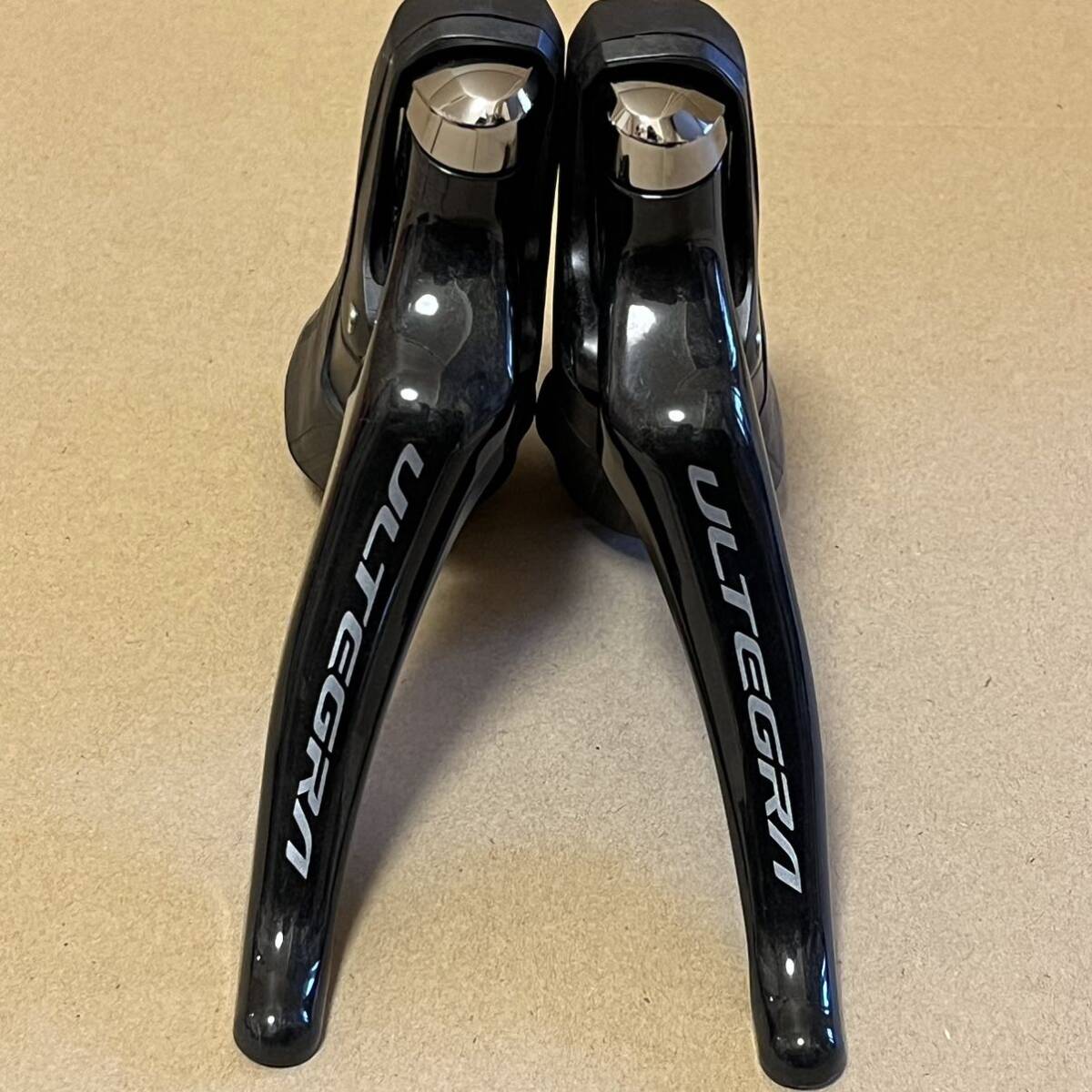 【美品】SHIMANO ULTEGRA シマノ アルテグラ STIレバー シフター 左右セット 2x11s 11速 ST-R8000 機械式の画像2