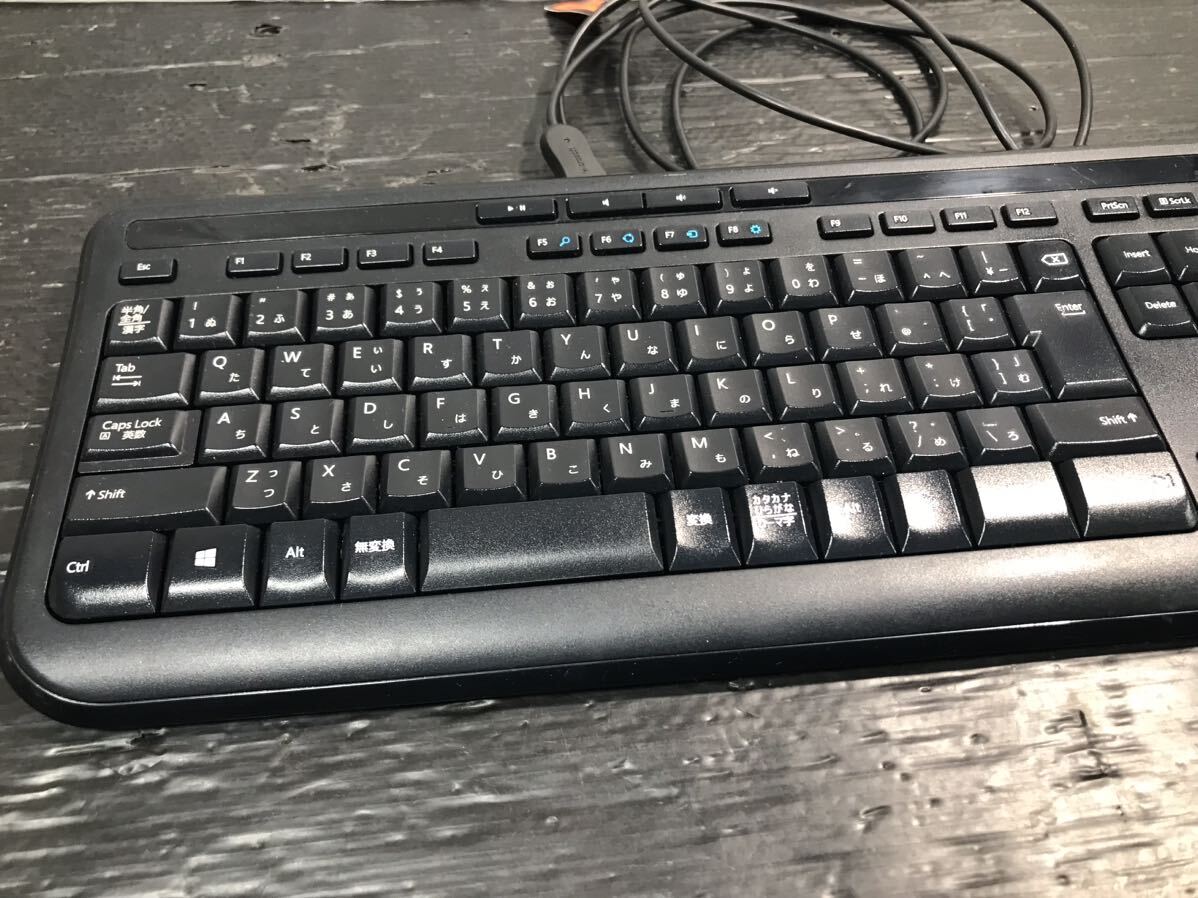 041201 Microsoft マイクロソフトWired Keyboard 600 キーボード USB 日本語配列