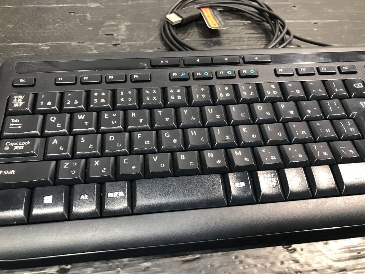 041202 Microsoft マイクロソフトWired Keyboard 600 キーボード USB 日本語配列