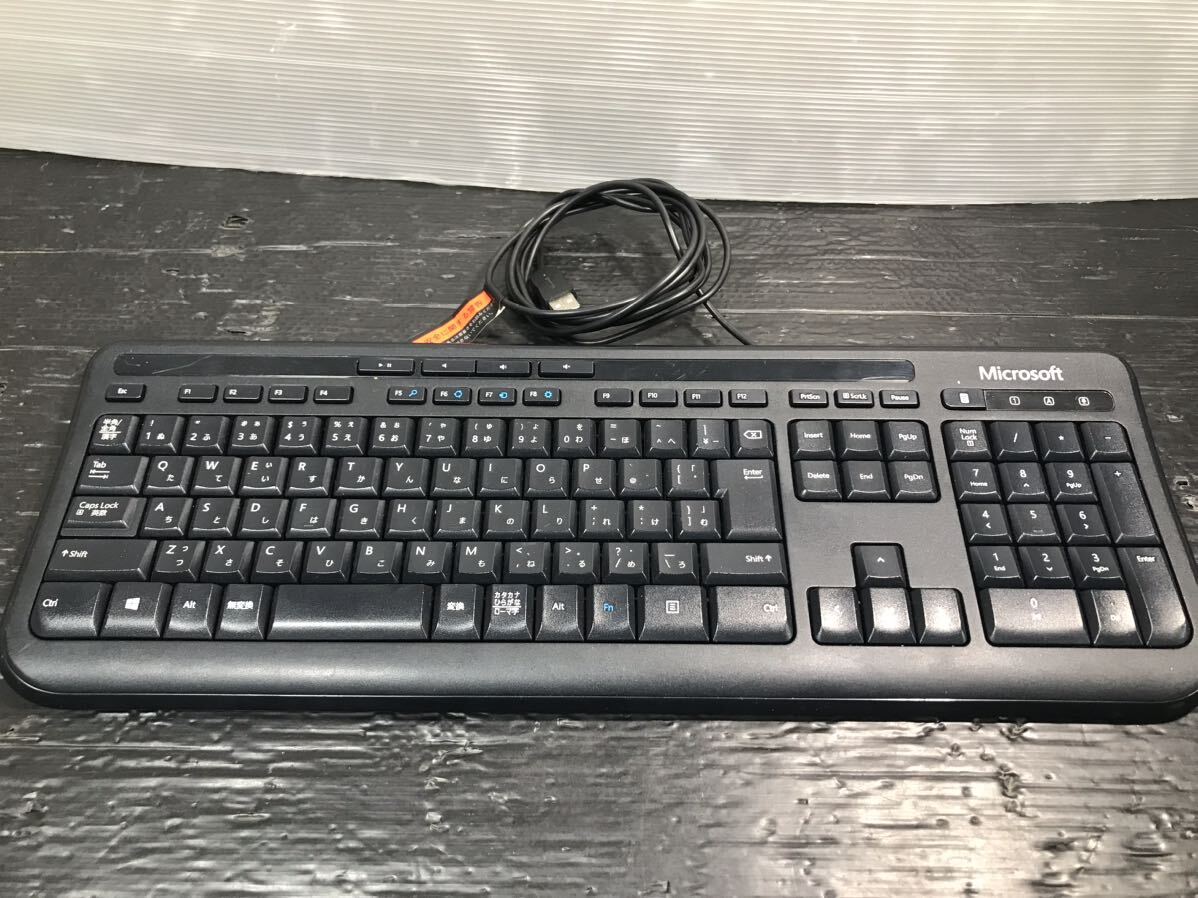 041203 Microsoft マイクロソフトWired Keyboard 600 キーボード USB 日本語配列