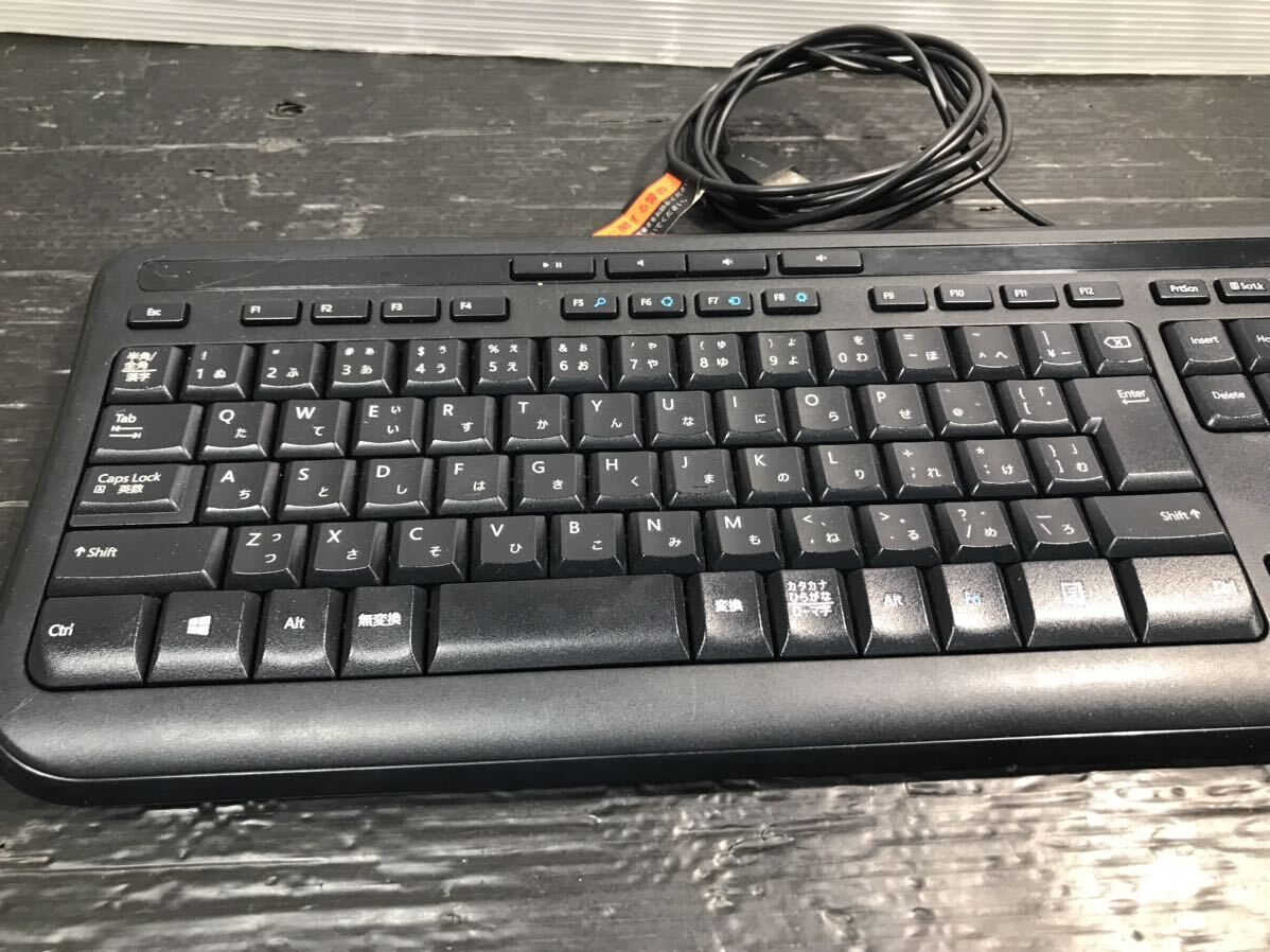 041203 Microsoft マイクロソフトWired Keyboard 600 キーボード USB 日本語配列