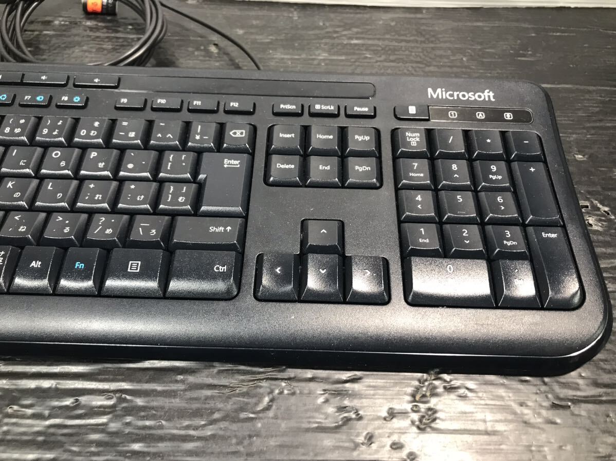 041204 Microsoft マイクロソフトWired Keyboard 600 キーボード USB 日本語配列の画像3