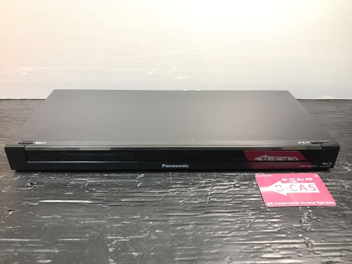 041906 2番組同時録画 Panasonic パナソニック ブルーレイレコーダー DMR-BWT560の画像1