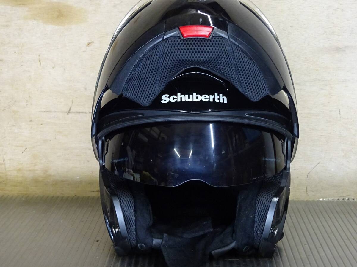 （Nz042389）Schuberth シューベルト C3 フルフェイスヘルメット 黒系 ブラック系 Mサイズ　58-59cm_画像4