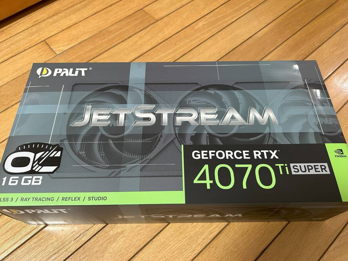 Palit GeForce RTX 4070 Ti SUPER JetStream OC 16GB