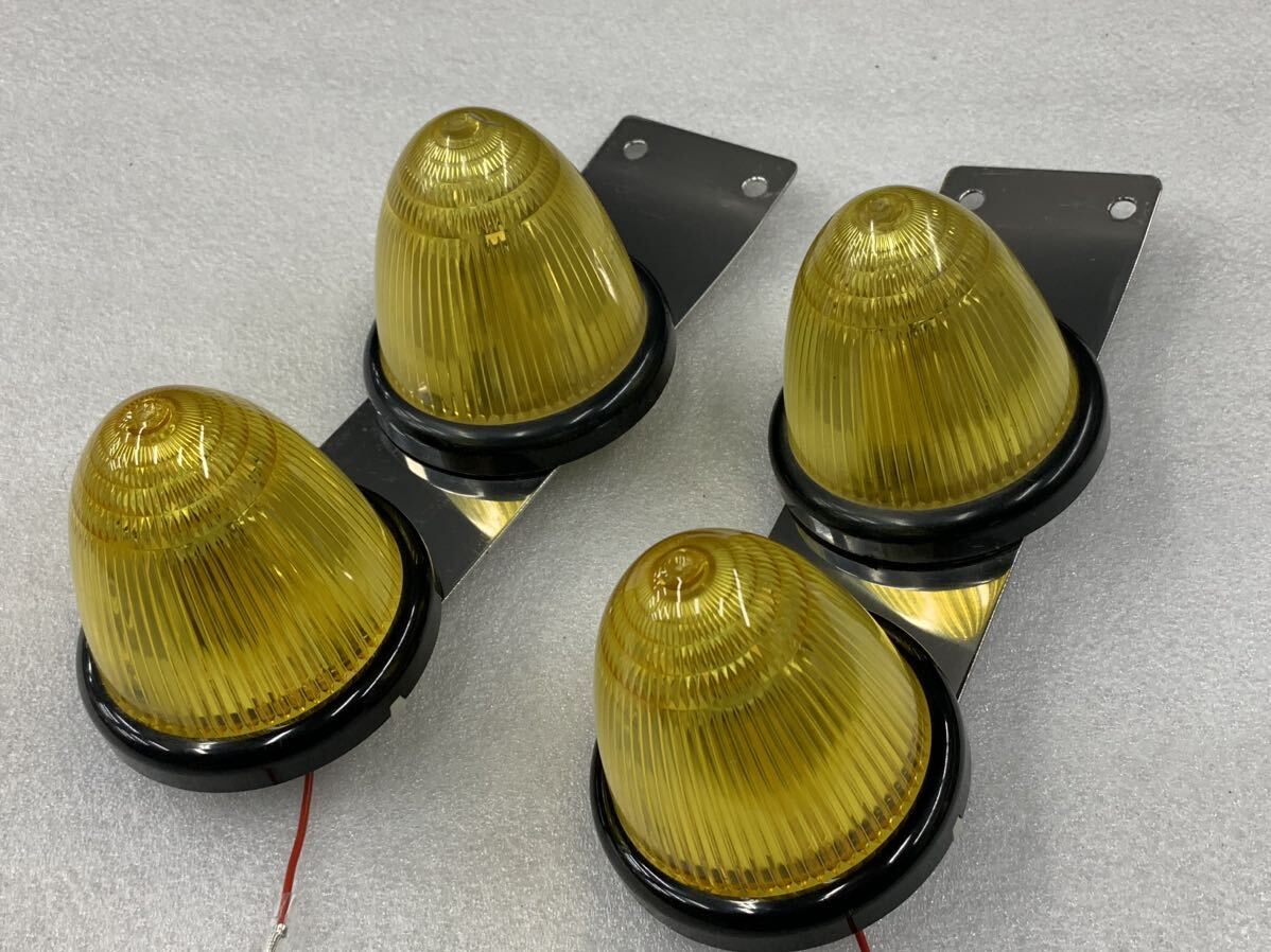  marker lamp marker 24V LED marker yellow Fruehauf original marker retro deco truck truck work car FUSO ISUZU saec UD