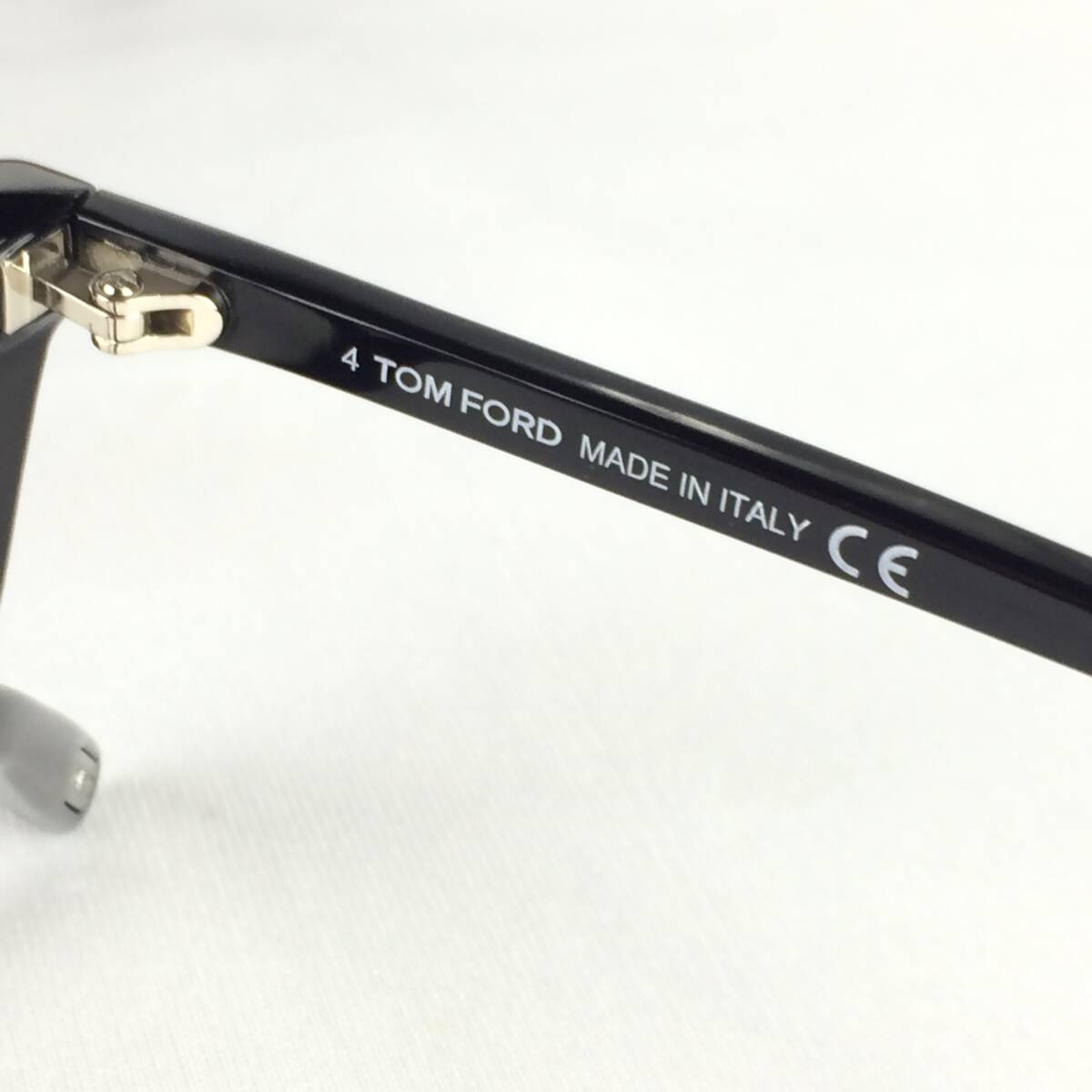 TOM FORD トムフォード 人気モデル！TF5728 D-B-N ボストン型 純正レンズ ナローリム 黒縁 アイウェア サングラス メガネ 付属品付き の画像9