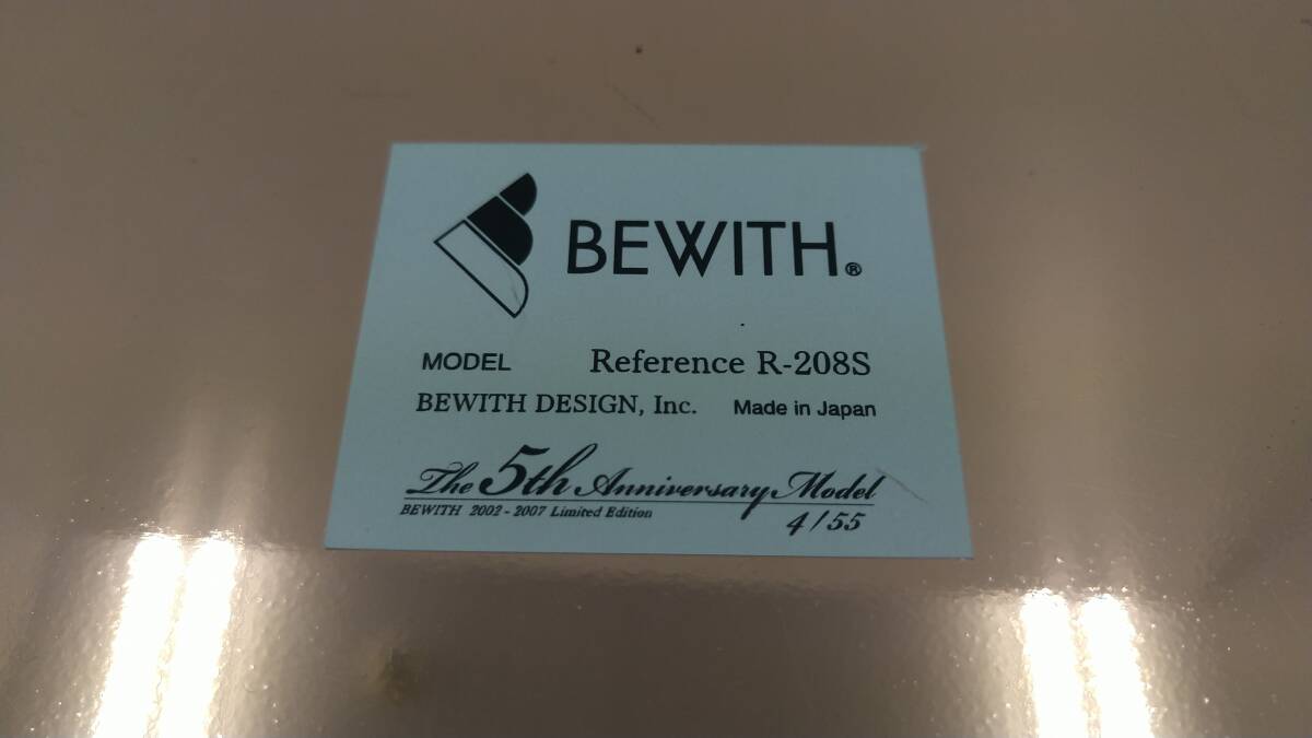 「限定品」BEWITH Reference R-208Limited ４／５５ パワーアンプ_画像5