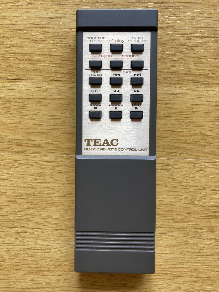 TEAC ティアック 取扱説明書&リモコン カセットデッキ V-8030S TEAC ティアック 取扱説明書&リモコン カセットデッキ V-8030S