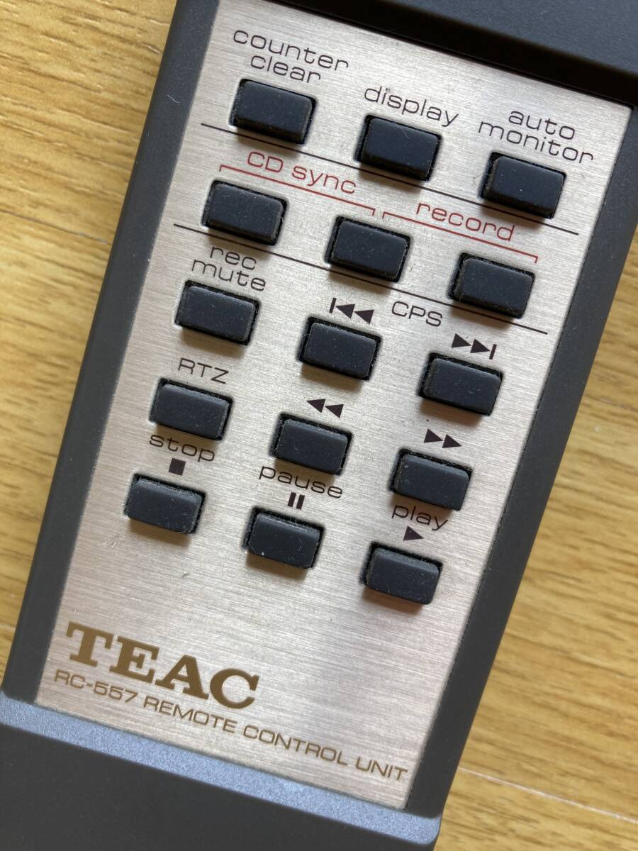 TEAC ティアック 取扱説明書&リモコン カセットデッキ V-8030S TEAC ティアック 取扱説明書&リモコン カセットデッキ V-8030S