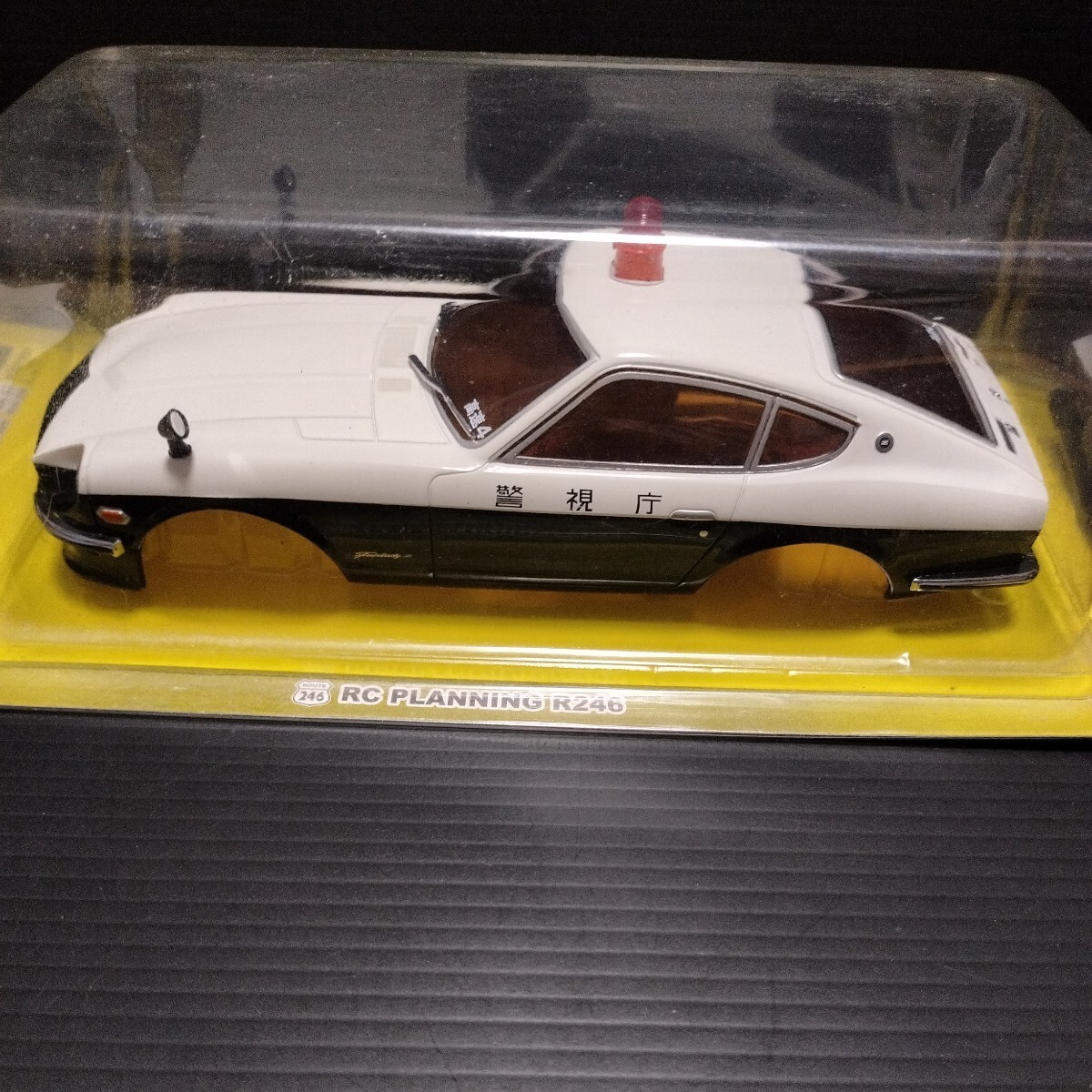 ● 京商「MINI-Z NISSAN FAIRLADY 240Z-L」Police Car 日産 フェアレディZ パトカー ミニッツ RC ボディ パトロールカー　ポリス