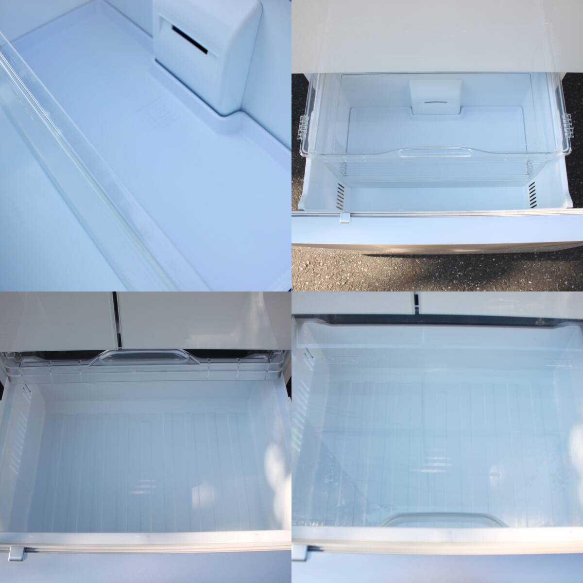 MITSUBISHI Mitsubishi non freon 6 door freezing refrigerator MR-WX47F-W 470L/109.2020 year made WX series crystal pure white ( control ID:566)